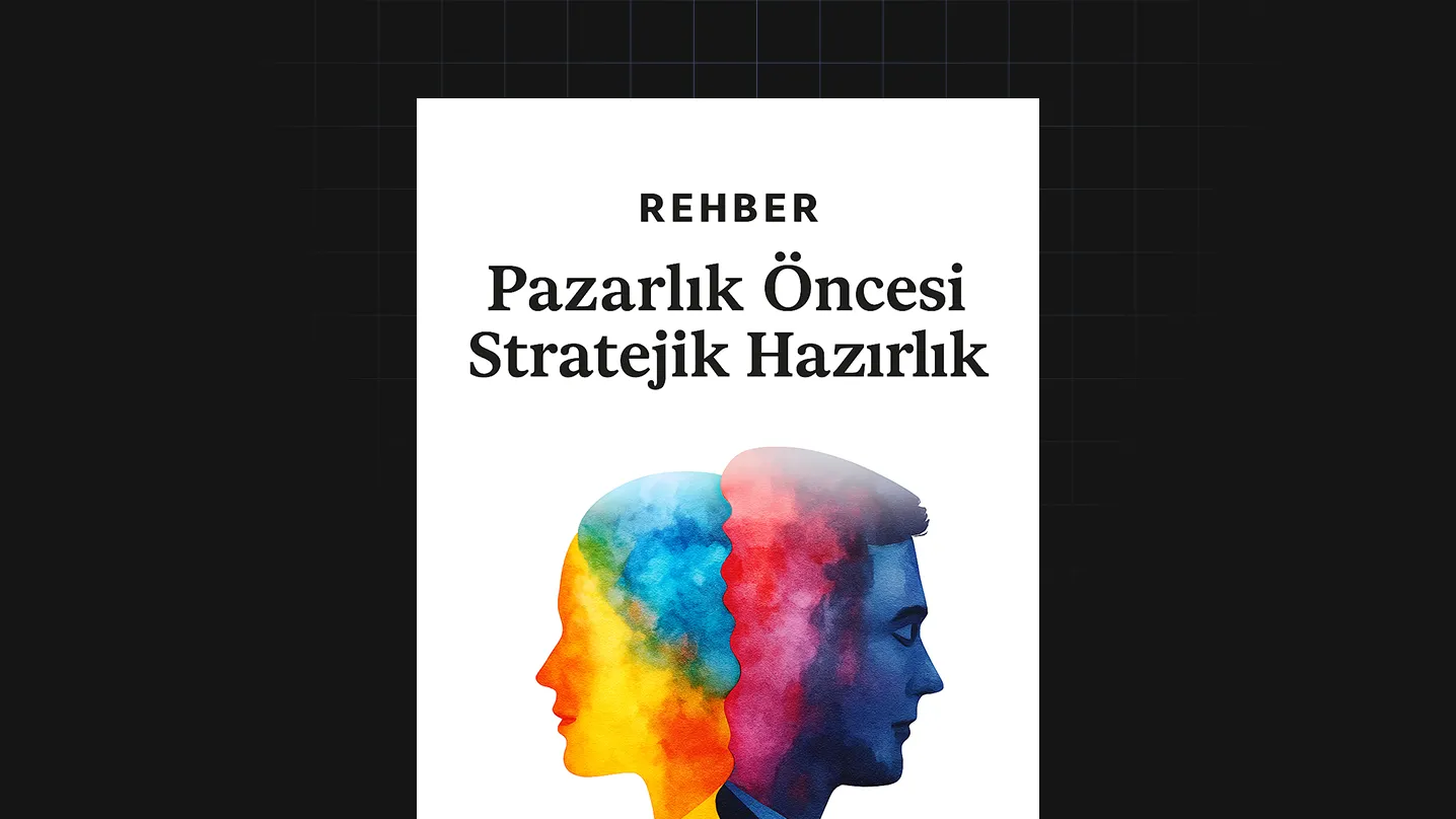 Pazarlık Öncesi Stratejik Hazırlık